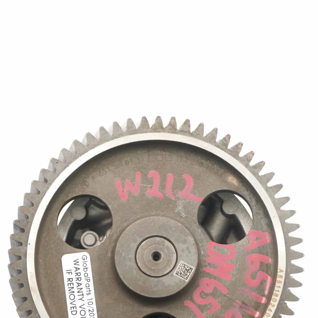 Mercedes W639 W906 Engine Oil Pump OM651 Engine Lubrication Unit - SKU A6511801400 - Part number A6511801400