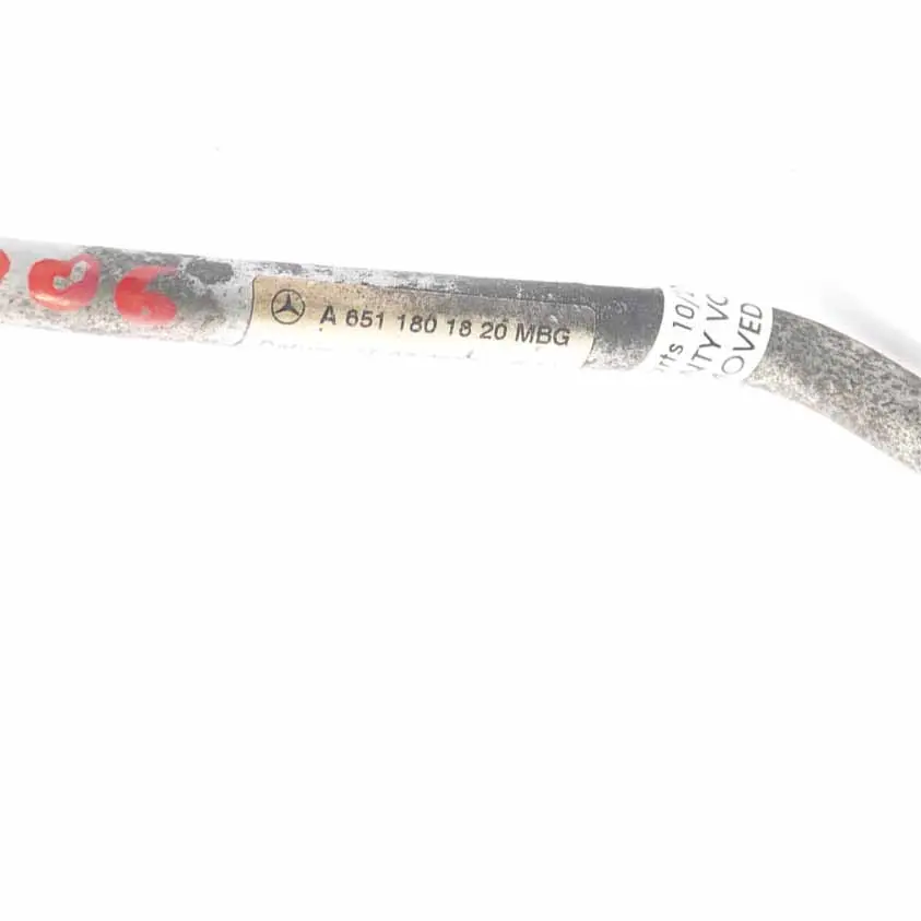 Tuyau d'huile Mercedes W204 W212 W906 OM651 Ligne turbocompresseur pour à propos du numéro de pièce A6511801820 Tuyau d'huile Mercedes W204 W212 W906 OM651 Ligne turbocompresseur - SKU A6511801820 - Numéro de pièce A6511801820