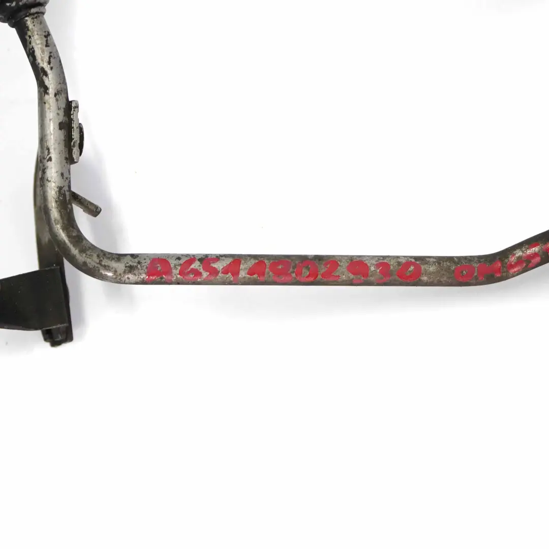 Gearbox Oil Cooler Cooling Pipe Hose Line Set to Mercedes W204 W212 with Part number A6511802930 Mercedes W204 W212 Gearbox Oil Cooler Cooling Pipe Hose Line Set - SKU A6511802930 - Part number A6511802930