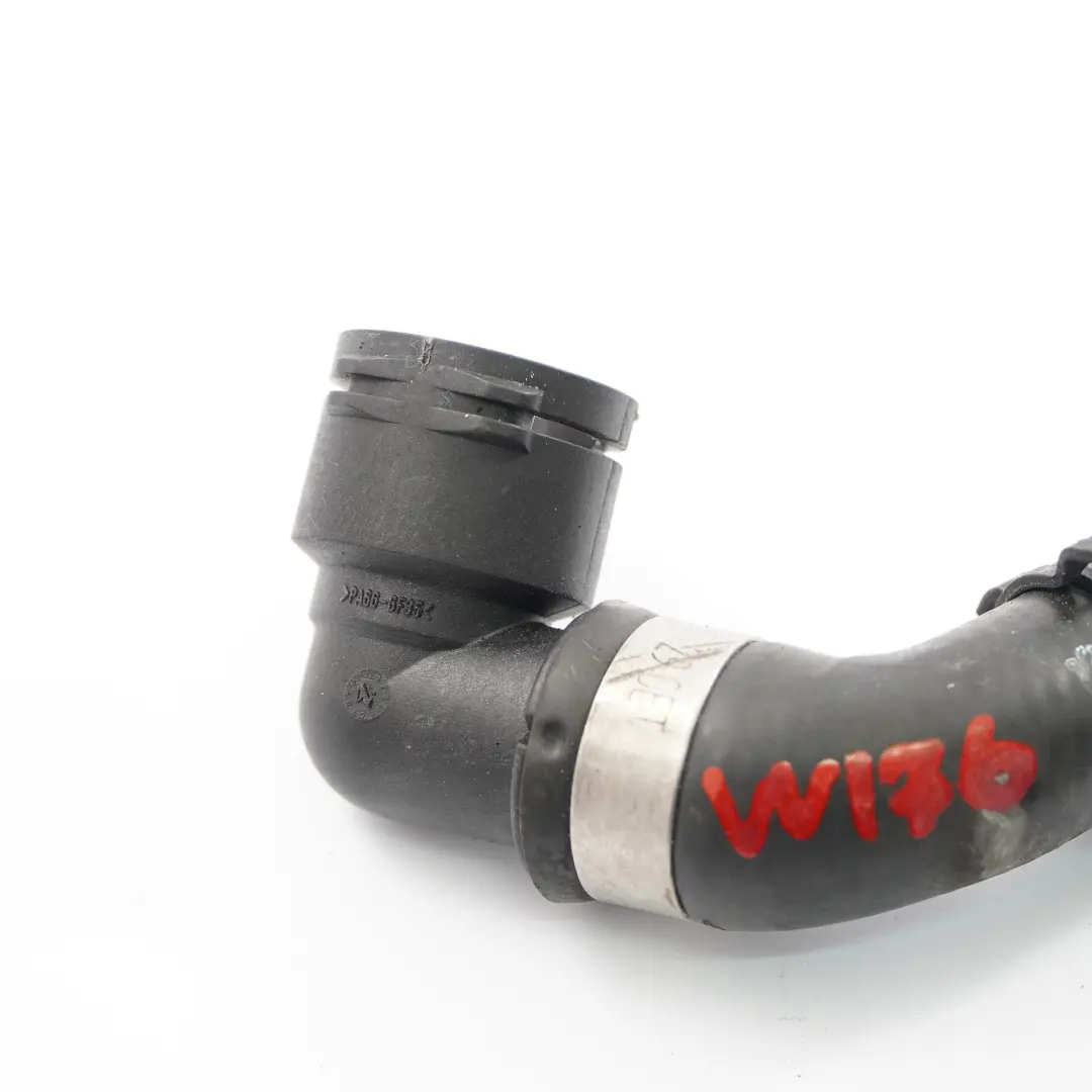 OM651 Coolant Hose Carrier Oil Water Heat Exchanger to Mercedes W176 with Part number A6512000082 Mercedes W176 OM651 Coolant Hose Carrier Oil Water Heat Exchanger - SKU A6512000082 - Part number A6512000082