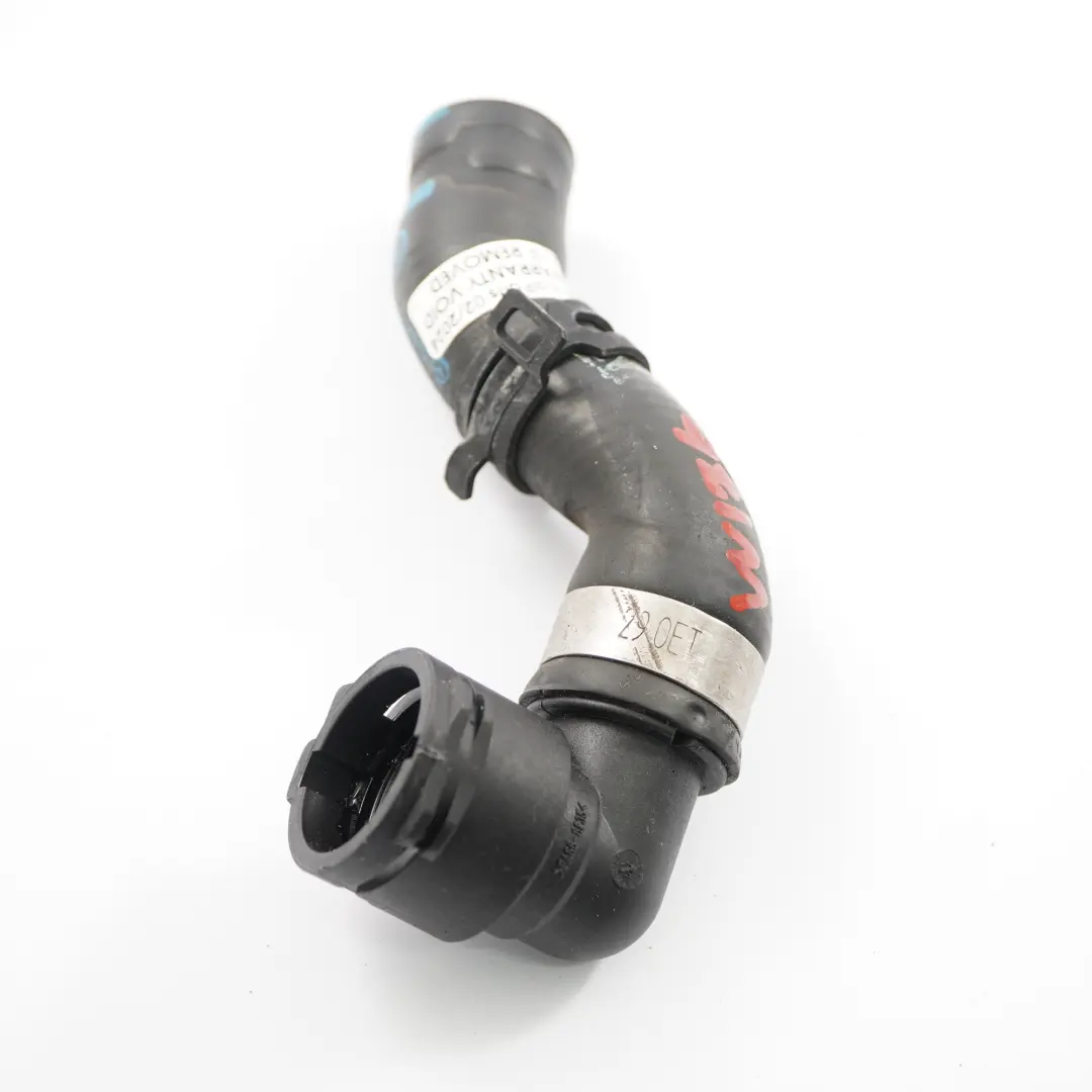 OM651 Coolant Hose Carrier Oil Water Heat Exchanger to Mercedes W176 with Part number A6512000082 Mercedes W176 OM651 Coolant Hose Carrier Oil Water Heat Exchanger - SKU A6512000082 - Part number A6512000082