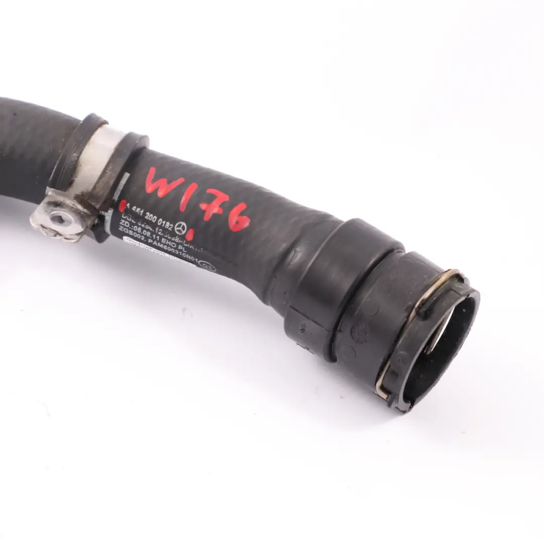 Tuyau d'eau Mercedes W176 W246 Diesel OM651 Tuyau refroidissement pour à propos du numéro de pièce A6512000182 Tuyau d'eau Mercedes W176 W246 Diesel OM651 Tuyau refroidissement - SKU A6512000182 - Numéro de pièce A6512000182