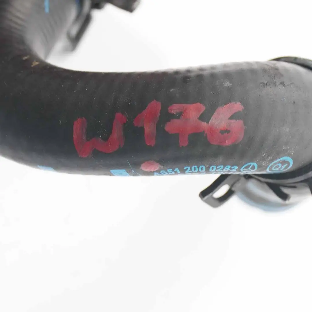  Tubo dell'acqua Mercedes W176 W246 Diesel OM651 raffreddamento - SKU A6512000282 - Numero di parte A6512000282