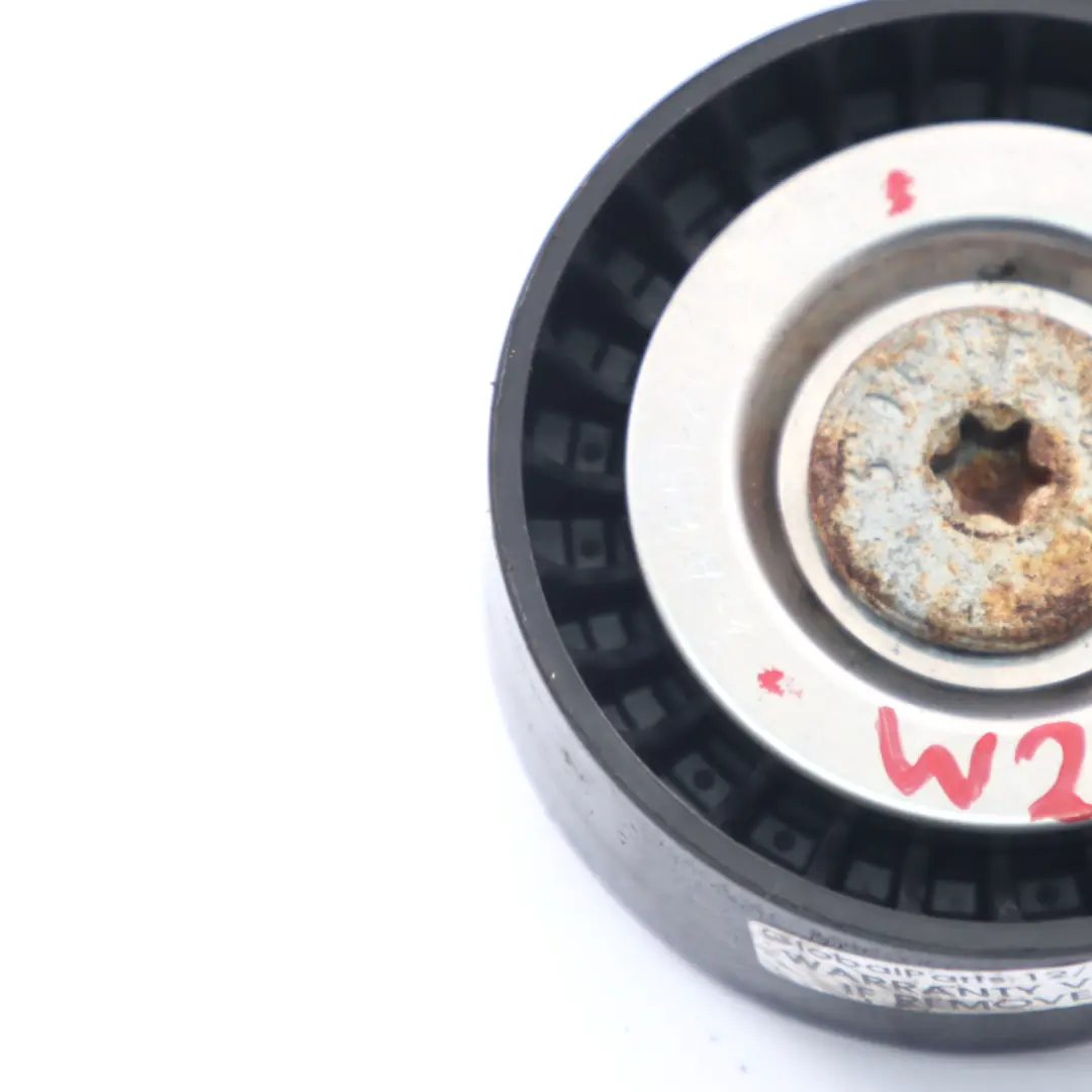 Mercedes W204 OM651 Guida di deflessione Cinghia Rullo di trasmissione Puleggia - SKU A6512000370 - Numero di parte A6512000370