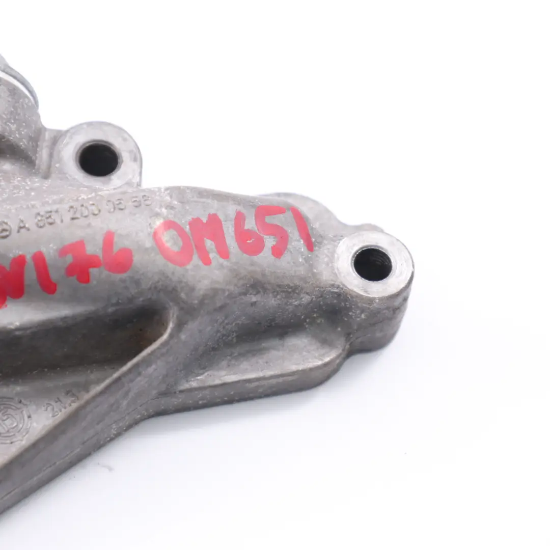 Mercedes C117 W176 W246 OM651 Engine Coolant Flange Connector Hose - SKU A6512000556 - Part number A6512000556