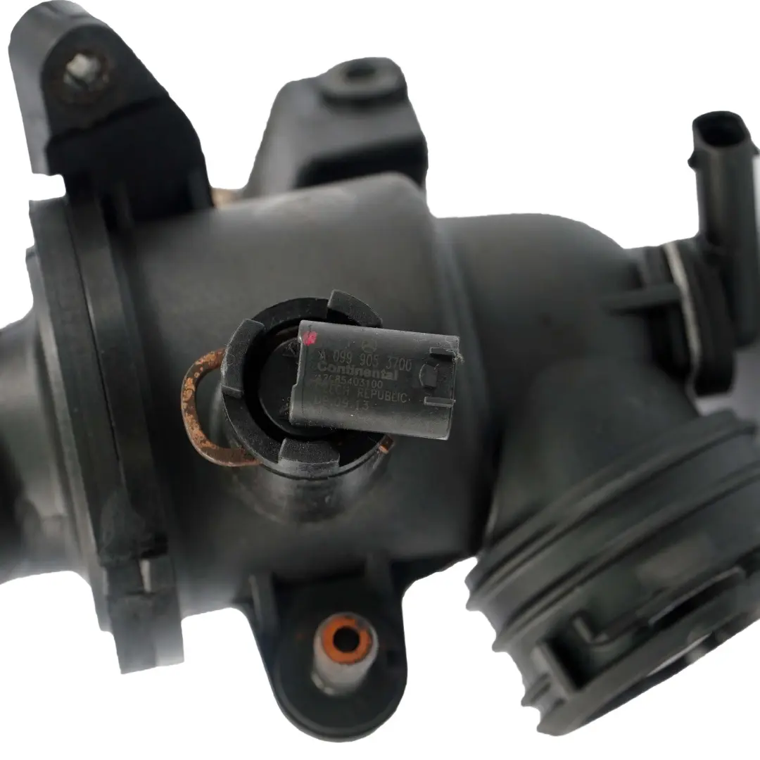Mercedes Sprinter W906 OM651 Boitier thermostat refroidissement - SKU A6512000615 - Numéro de pièce A6512000615