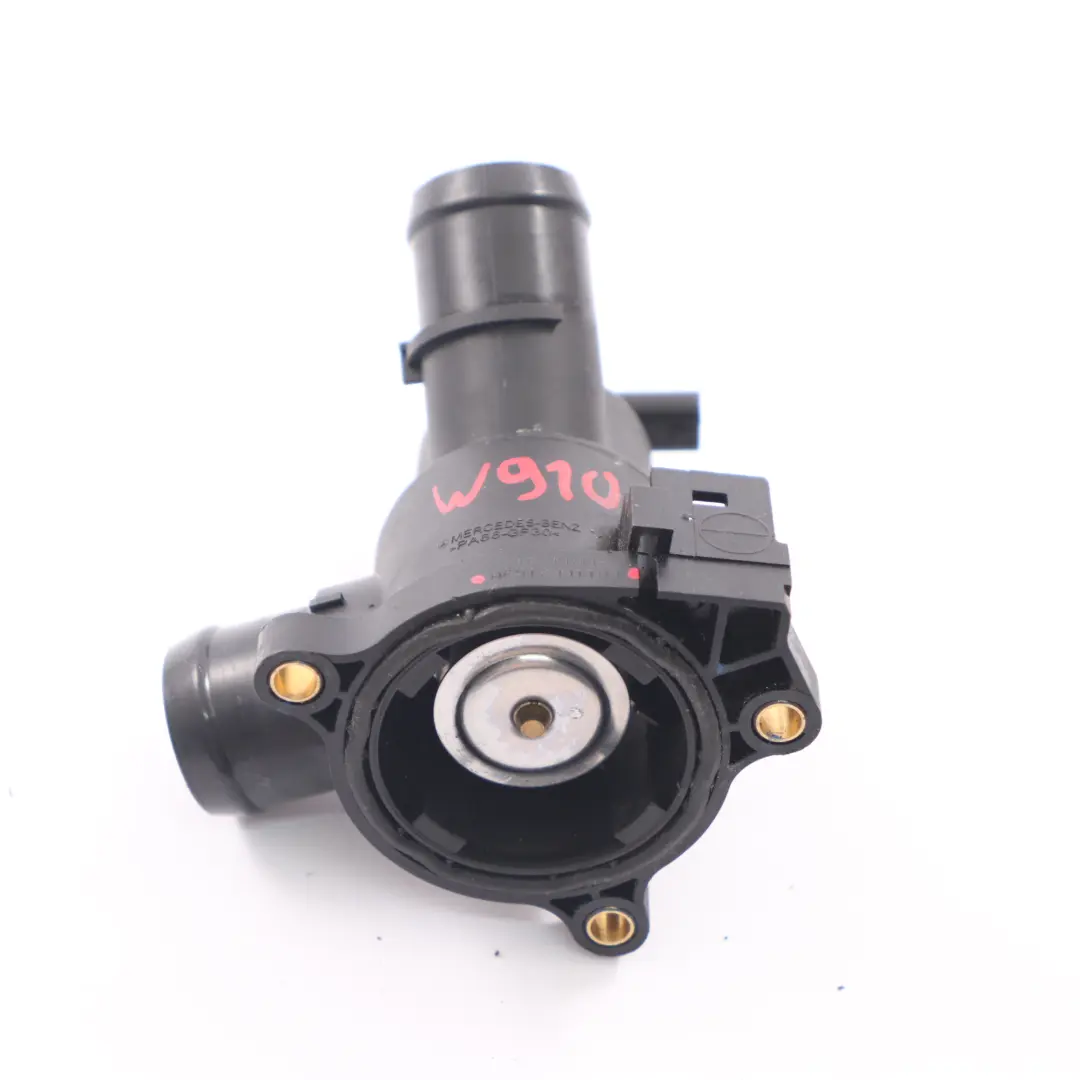 Mercedes W910 OM651 Diesel Kühlmittelthermostat Gehäuseeinheit - SKU A6512001100 - Teilenummer A6512001100