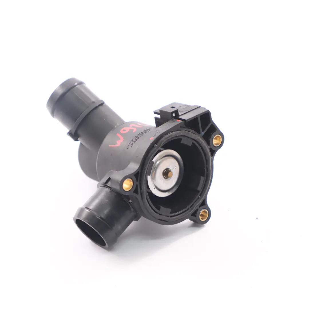 Mercedes W910 OM651 Diesel Coolant Thermostat Housing Unit - SKU A6512001100 - Part number A6512001100