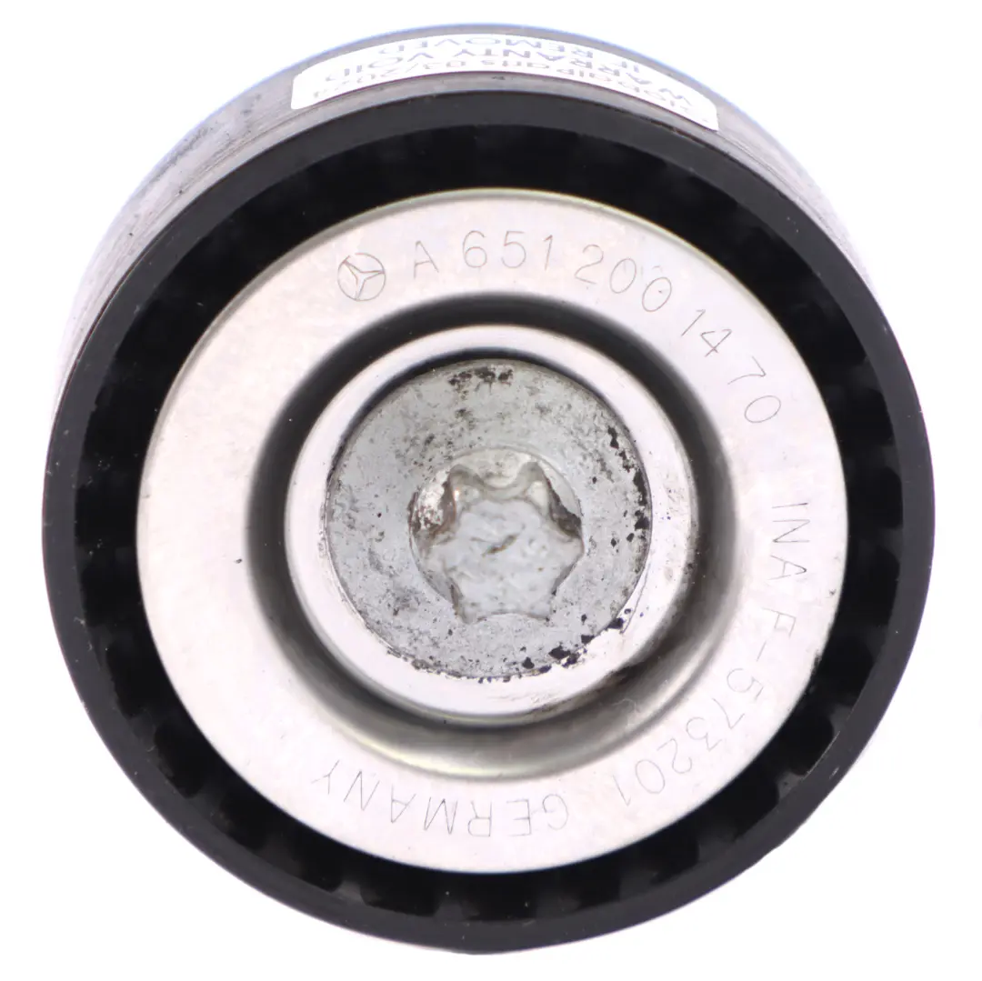 Mercedes W176 Diesel OM651 Rolka Prowadząca Paska Klinowego - SKU A6512001470 - Numer Części A6512001470