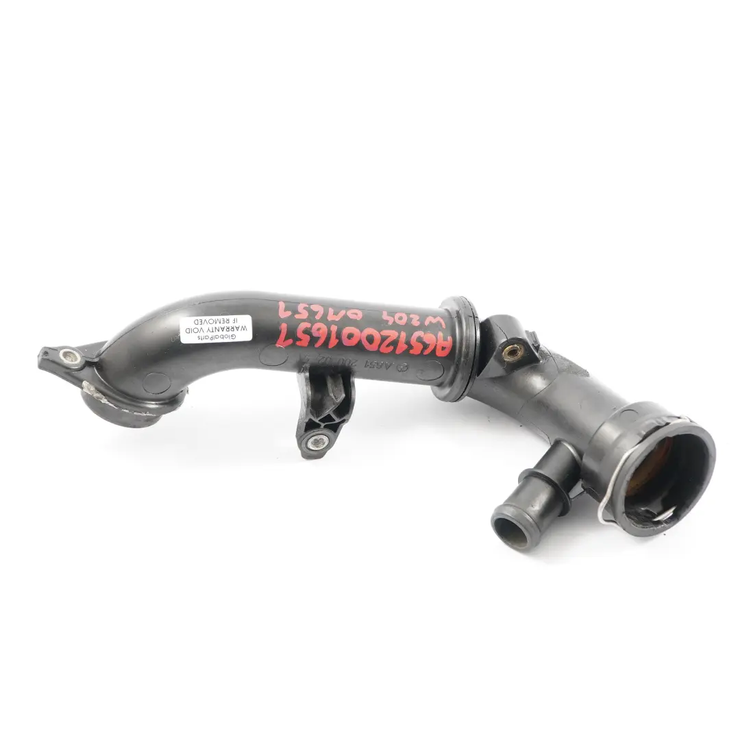 Coolant Water Pump Pipe Line OM651 Diesel to Mercedes W204 Engine with Part number A6512001651 Mercedes W204 Engine Coolant Water Pump Pipe Line OM651 Diesel - SKU A6512001651 - Part number A6512001651