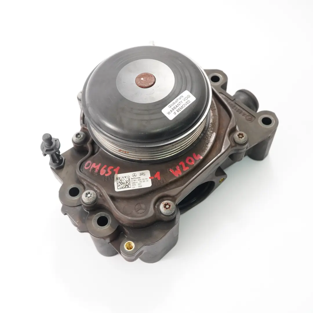Pompe Eau Moteur Mercedes W204 W212 W221 OM651 Unité Refroidissement pour à propos du numéro de pièce A6512001901 Pompe Eau Moteur Mercedes W204 W212 W221 OM651 Unité Refroidissement - SKU A6512001901-3 - Numéro de pièce A6512001901