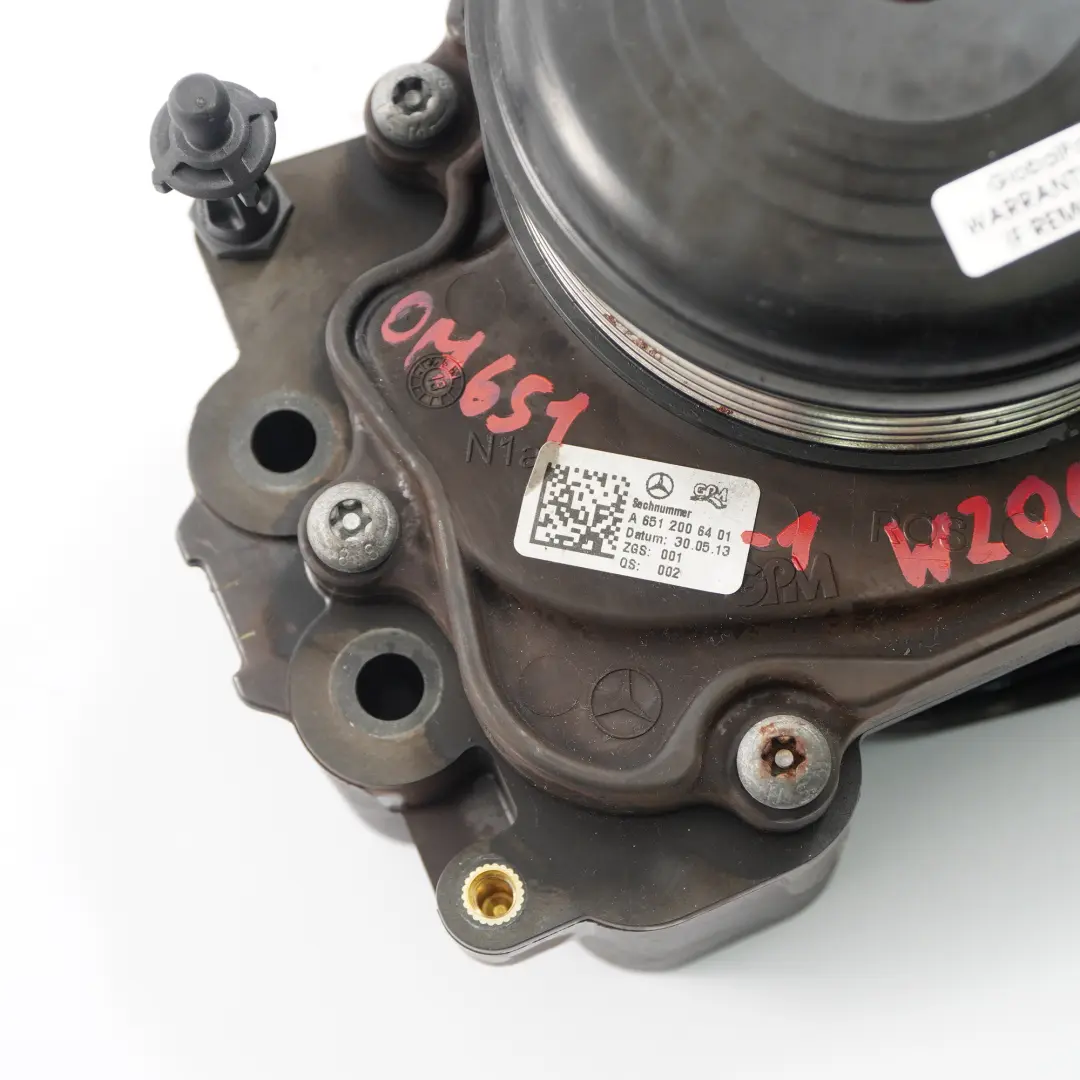  Wasser Pumpe Mercedes W204 W212 W221 OM651 Kühlmittel Wasser Einheit - SKU A6512001901-3 - Teilenummer A6512001901