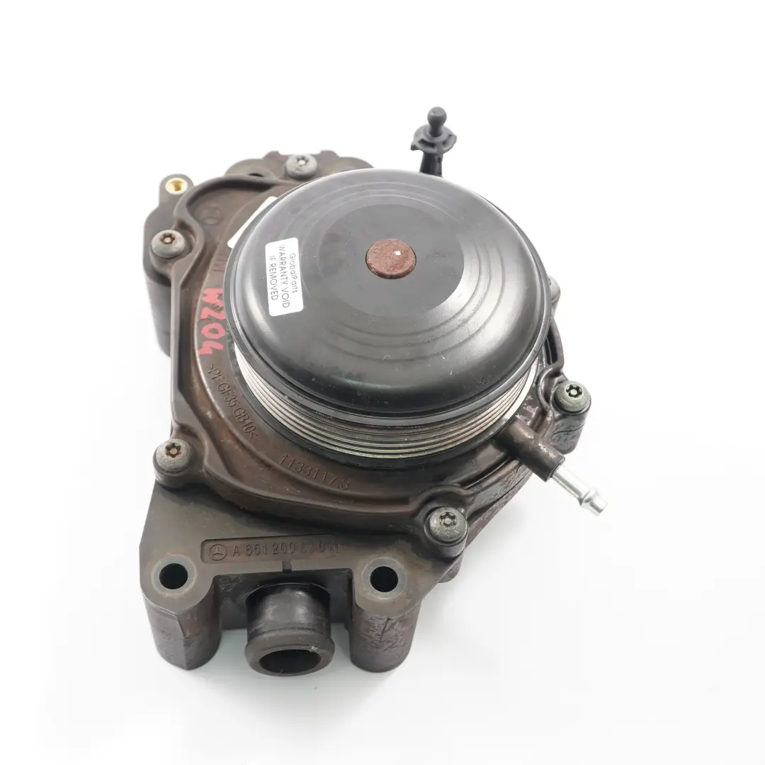  Pompe Eau Moteur Mercedes W204 W212 W221 OM651 Unité Refroidissement - SKU A6512001901-3 - Numéro de pièce A6512001901