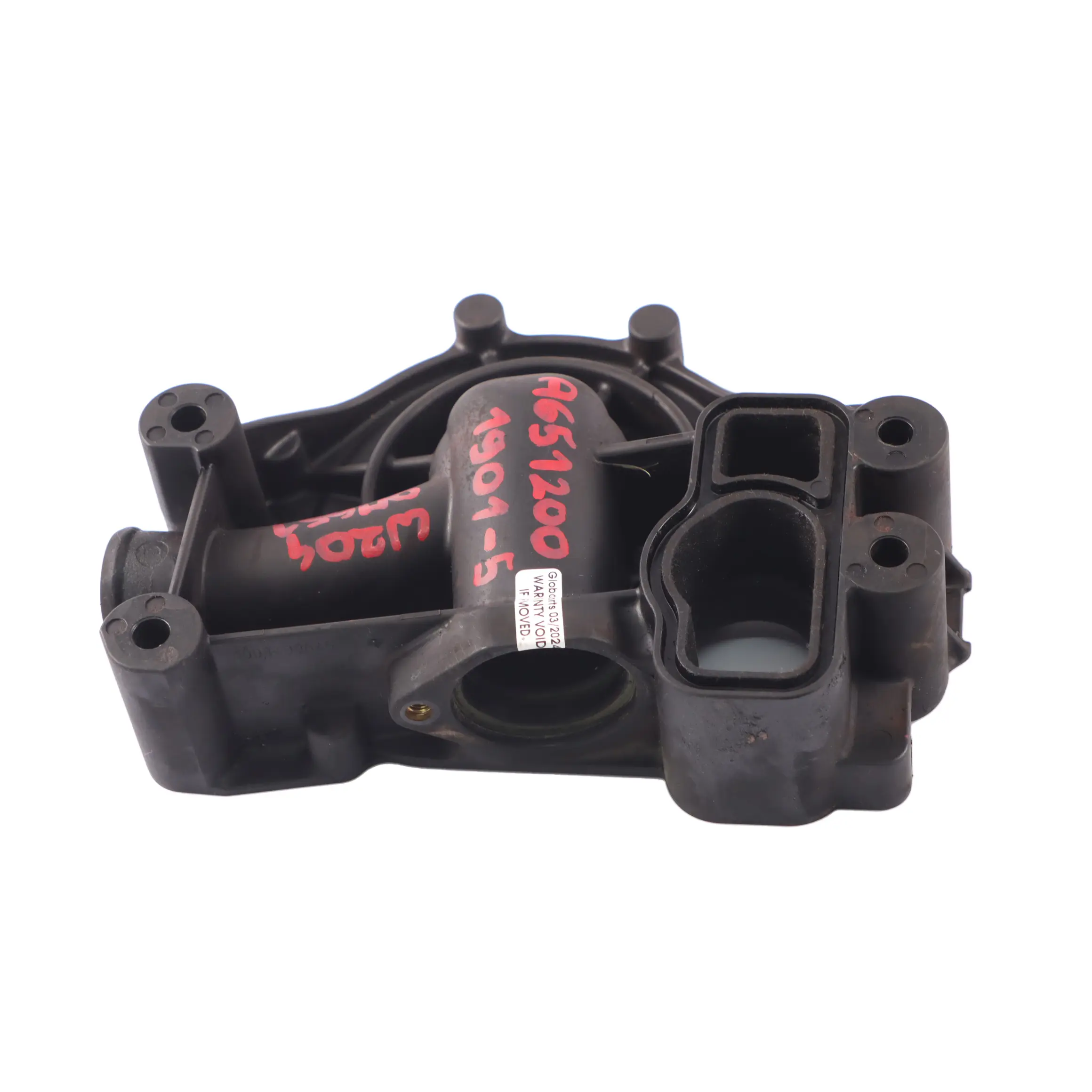 Alloggiamento pompa acqua Mercedes W204 W212 W221 OM651 Involucro A6512001501