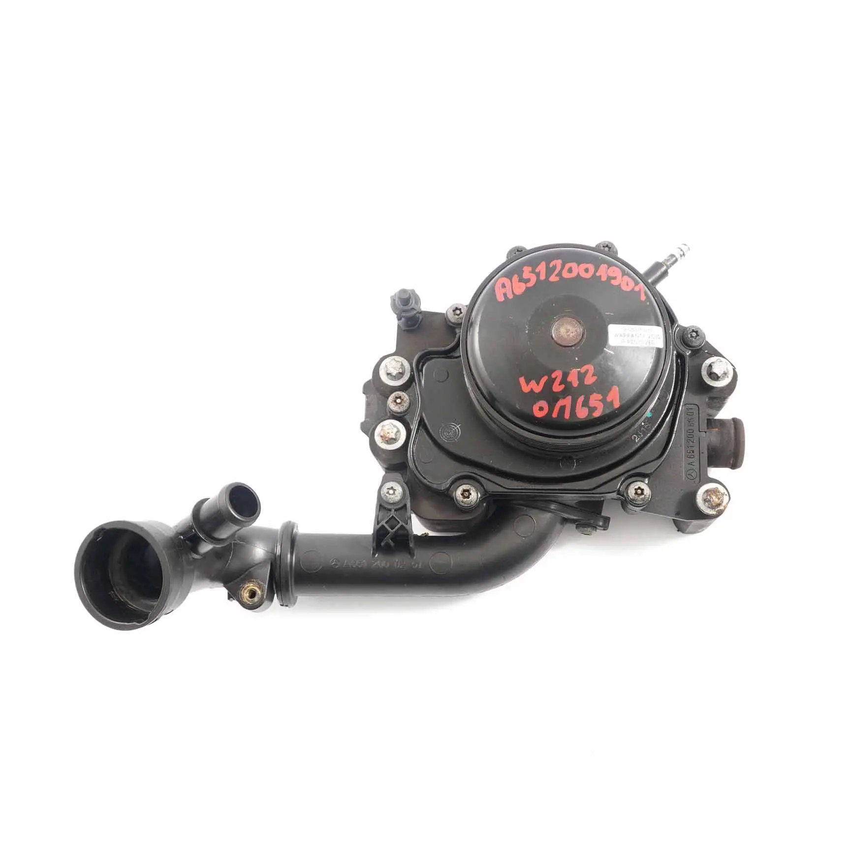 Pompa Acqua Motore Mercedes W204 W212 W221 OM651 Unità Refrigerante A6512001901