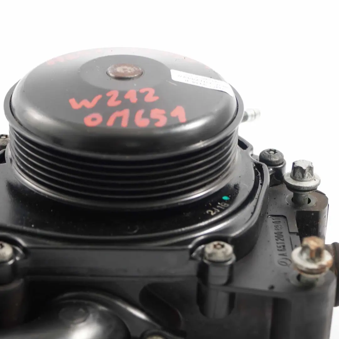 Engine Water Pump Mercedes W204 W212 W221 OM651 Coolant Water Unit - SKU A6512001901 - Part number A6512001901