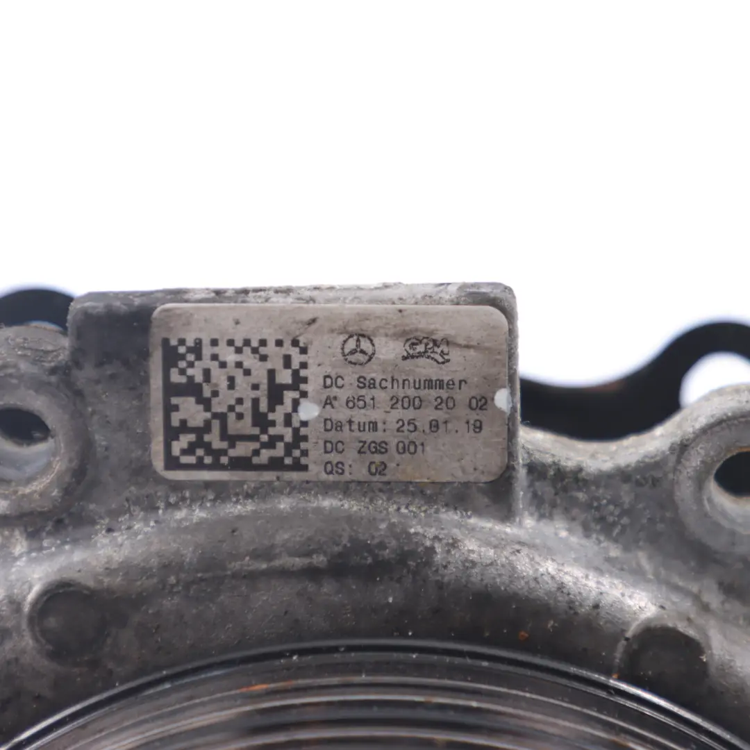 Mercedes W906 CDI Moteur Pompe à Eau Pompe à Liquide Refroidissement - SKU A6512002002 - Numéro de pièce A6512002002