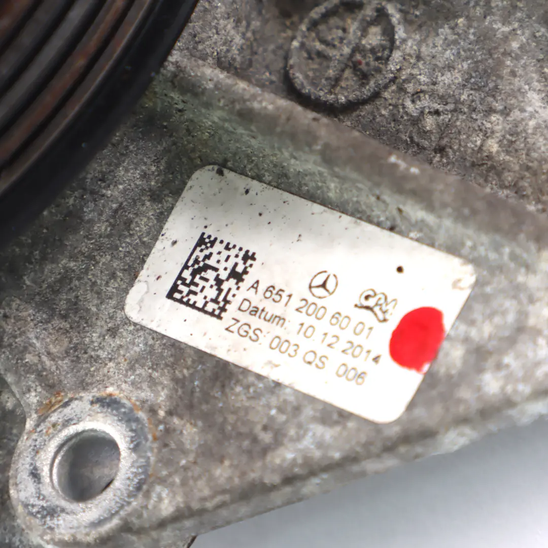 Water Pump Mercedes W205 Diesel OM651 Engine Coolant Pump - SKU A6512006001 - Part number A6512006001