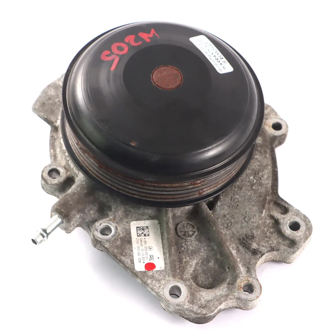 Water Pump Mercedes W205 Diesel OM651 Engine Coolant Pump - SKU A6512006001 - Part number A6512006001