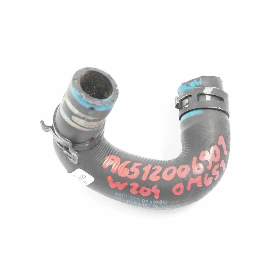 Tuyau d'eau Mercedes W212 Refroidissement Moteur Refroidissement pour à propos du numéro de pièce A6512006901 Tuyau d'eau Mercedes W212 Refroidissement Moteur Refroidissement - SKU A6512006901 - Numéro de pièce A6512006901