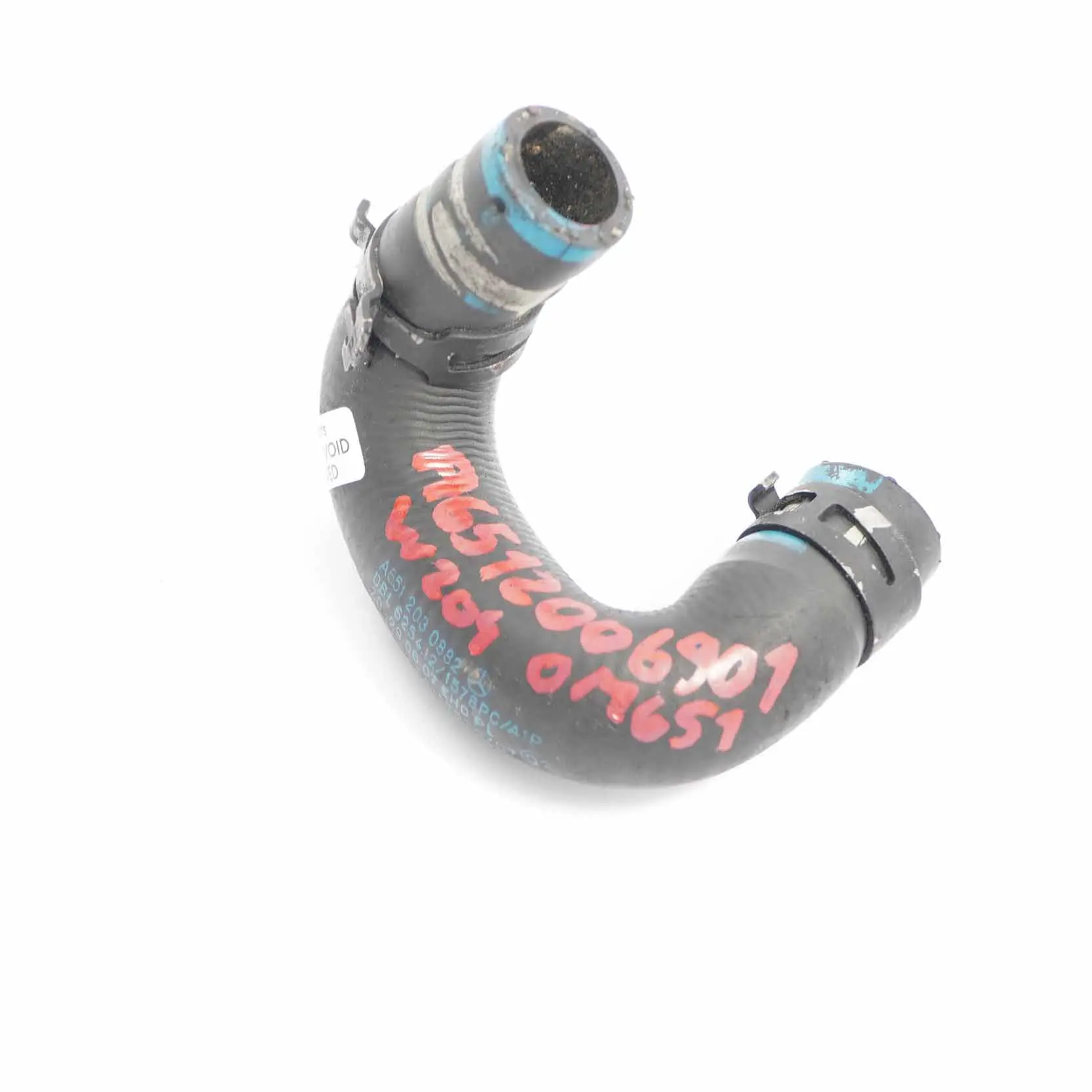 Tubo Acqua Mercedes W212 Flessibile Liquido Raffreddamento Motore A6512006901