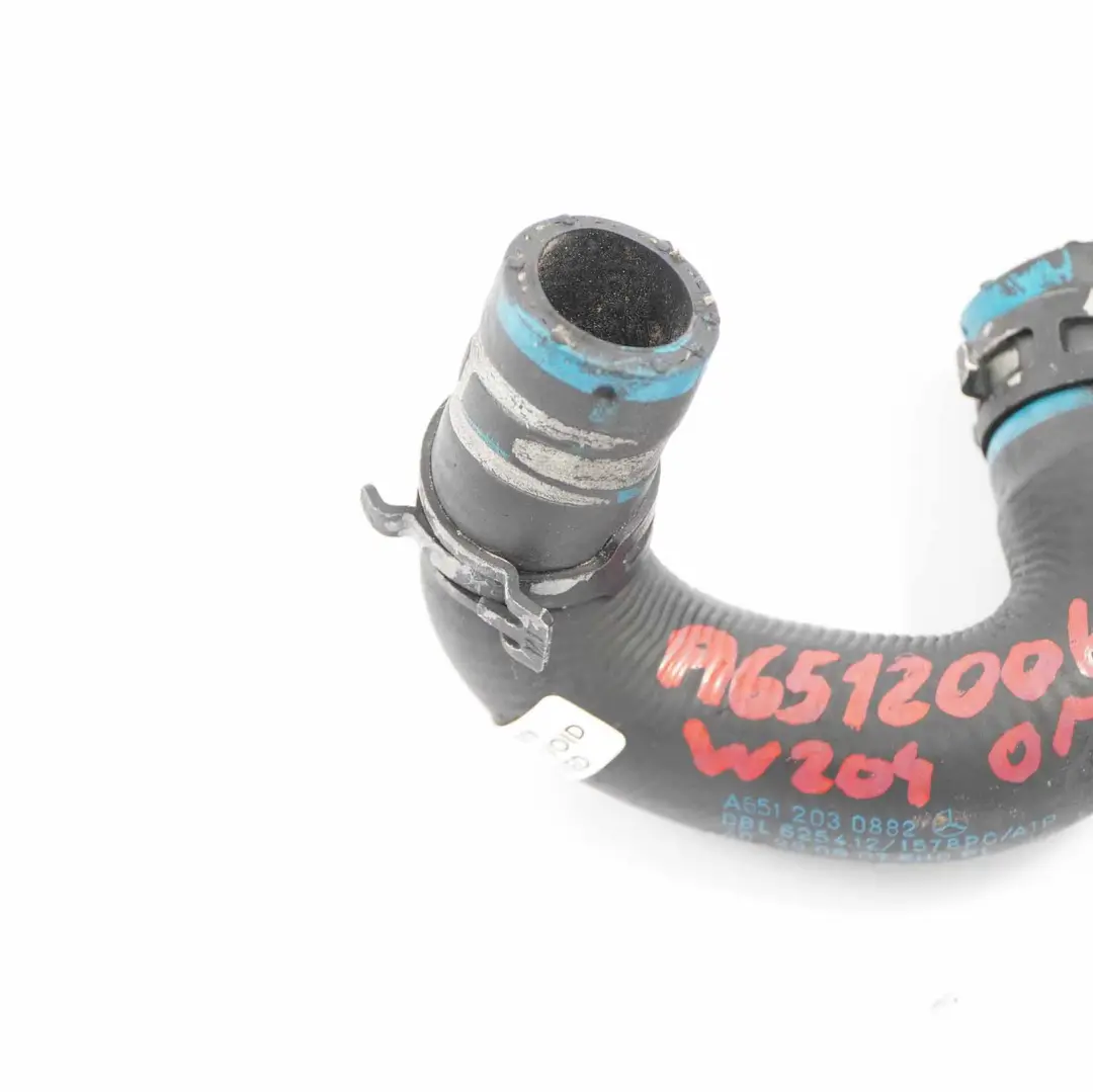  Water Pipe Mercedes W212 Engine Cooling Coolant Hose Line - SKU A6512006901 - Part number A6512006901