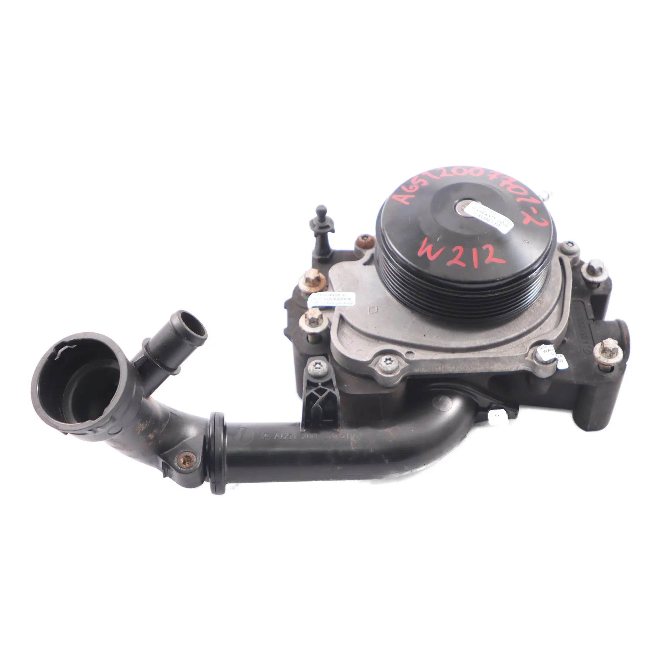 Bomba De Agua Mercedes W212 OM651 Diesel Circulacion De Refrigerante A6512007701