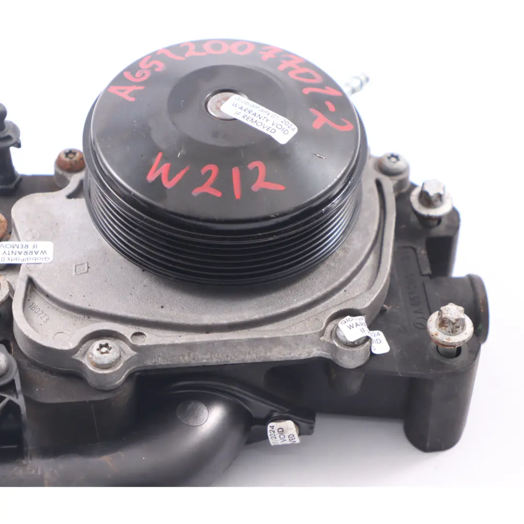 Mercedes W212 OM651 Diesel Pompa Pompe à Eau Supplémentaire - SKU A6512007701-2 - Numéro de pièce A6512007701