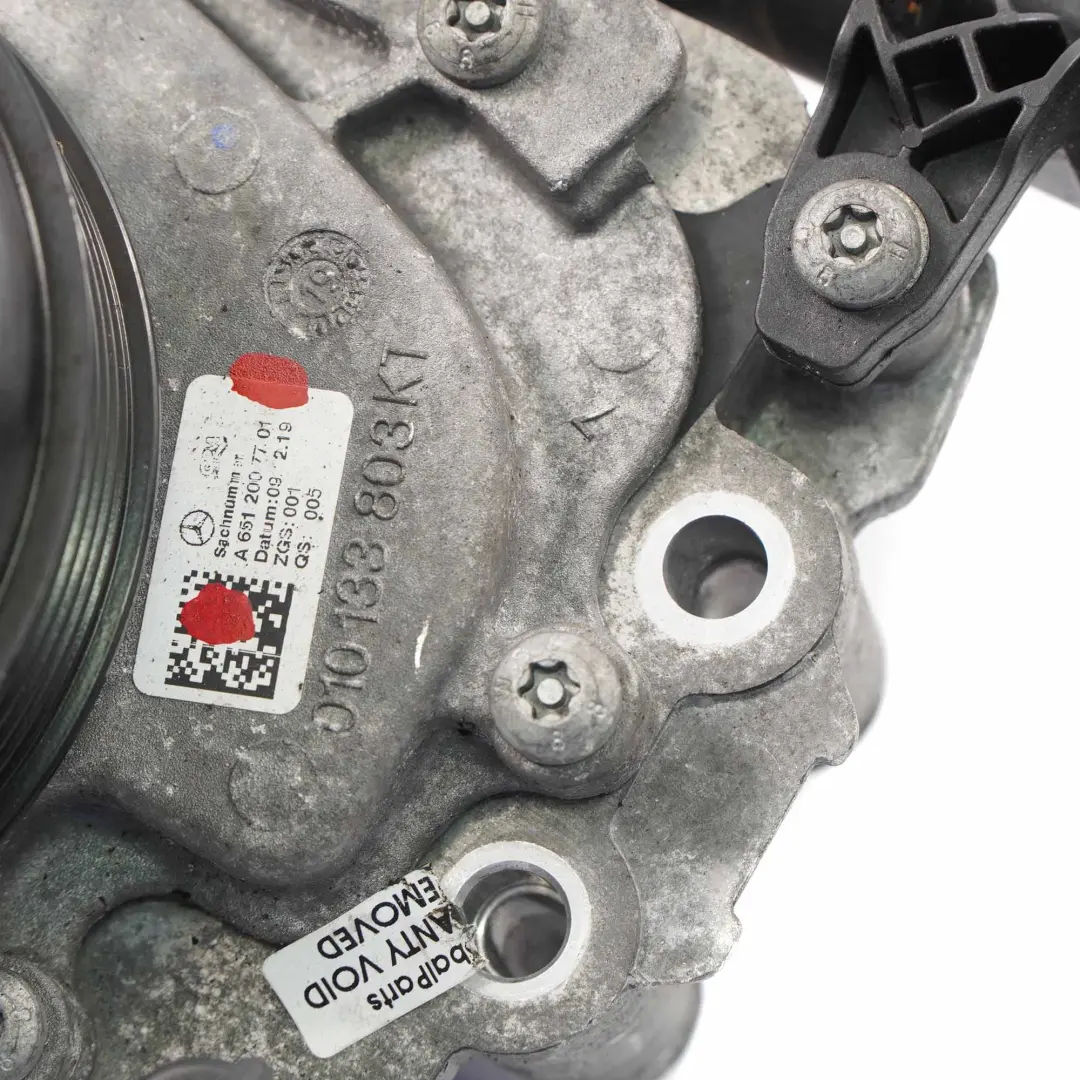  Water Pump Mercedes W212 OM651 Diesel Coolant Circulation - SKU A6512007701 - Part number A6512007701