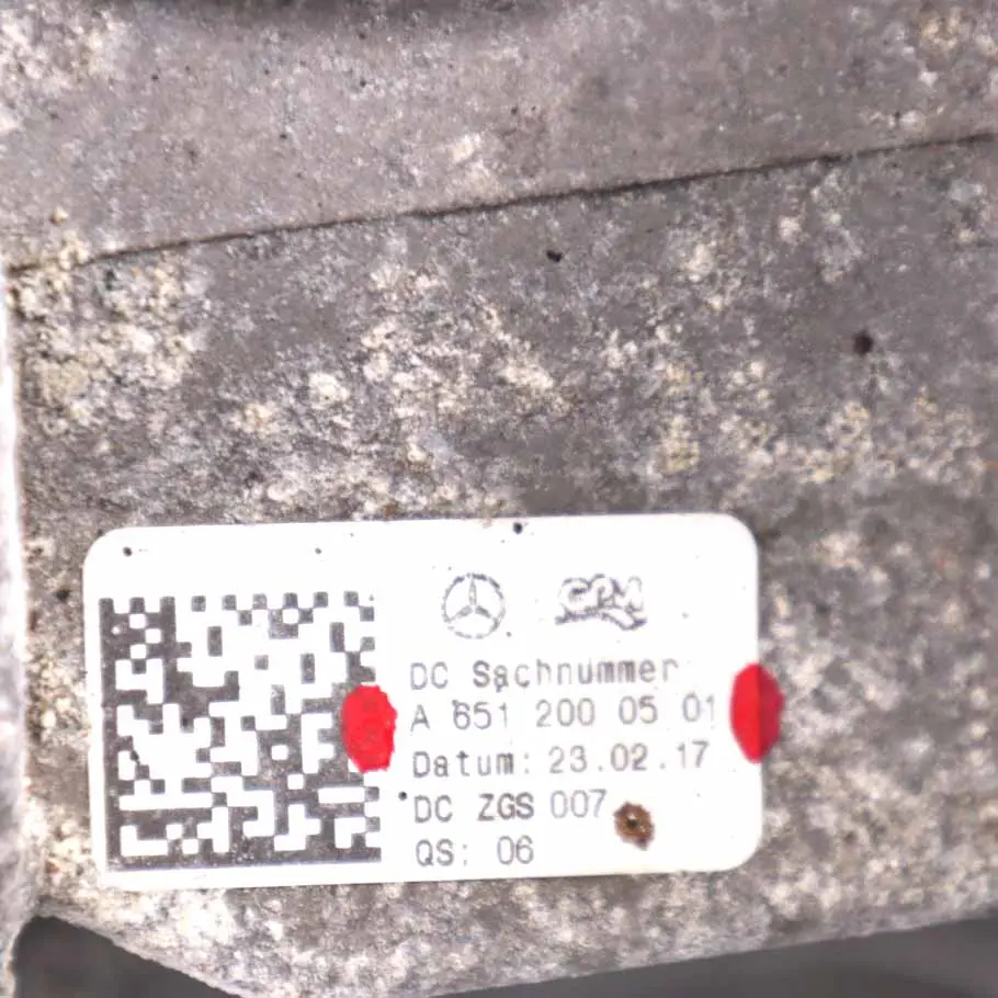 OM651 Pompe à eau de refroidissement diesel A6512000501 pour Mercedes W176 W246 à propos du numéro de pièce A6512008301 Mercedes W176 W246 OM651 Pompe à eau de refroidissement diesel A6512000501 - SKU A6512008301 - Numéro de pièce A6512008301