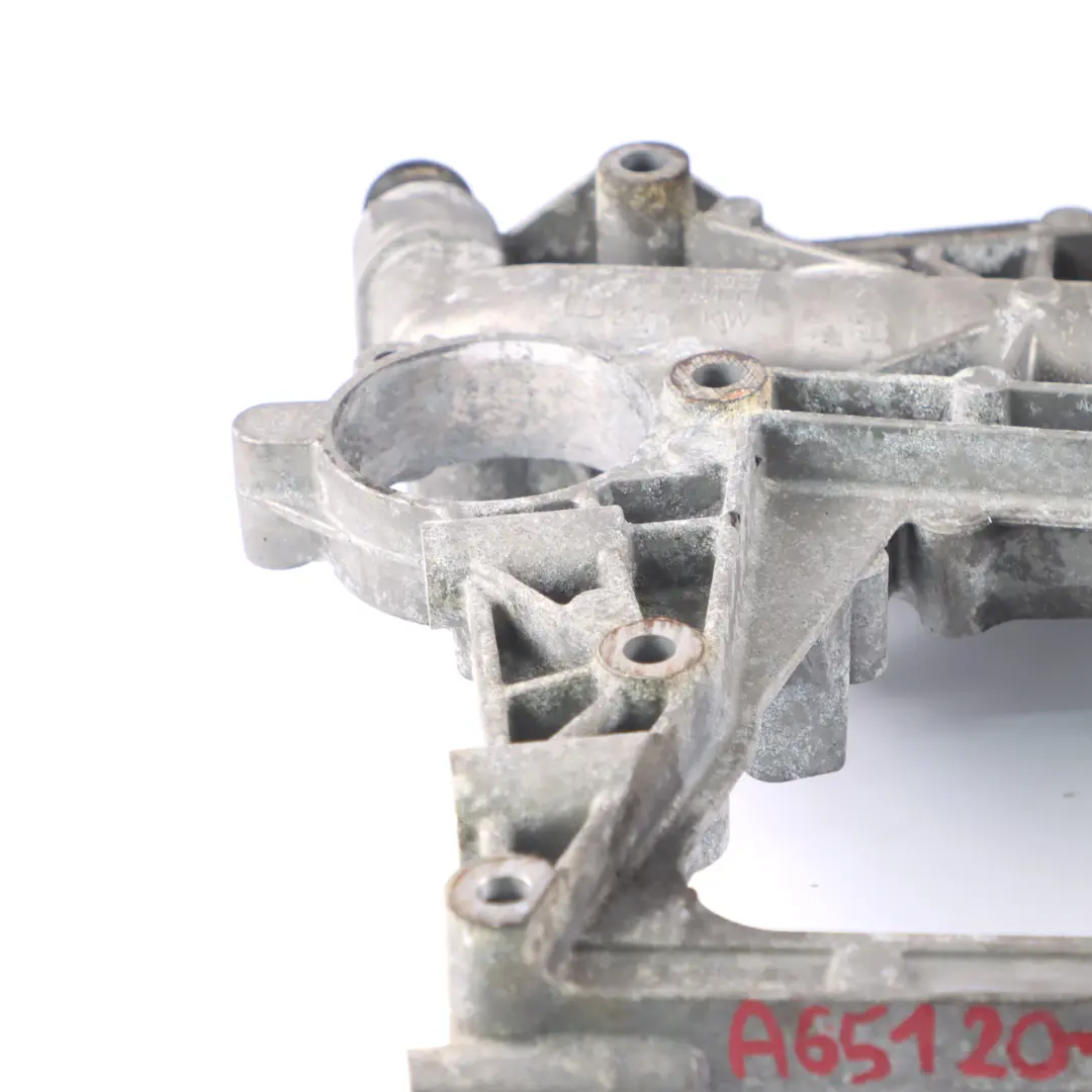 Housing Mercedes W205 Diesel OM651 Engine Assembly Accessory Carrier to with Part number A6512012209 Housing Mercedes W205 Diesel OM651 Engine Assembly Accessory Carrier - SKU A6512010300 - Part number A6512012209