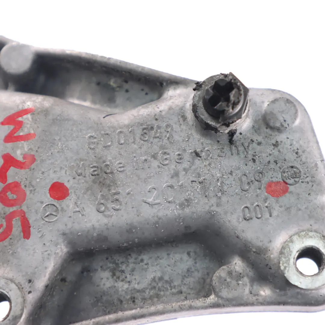 Carrier Mercedes W205 Diesel OM651 Belt Tensioner Engine Accessory Bracket to with Part number A6512011109 Carrier Mercedes W205 Diesel OM651 Belt Tensioner Engine Accessory Bracket - SKU A6512011109 - Part number A6512011109