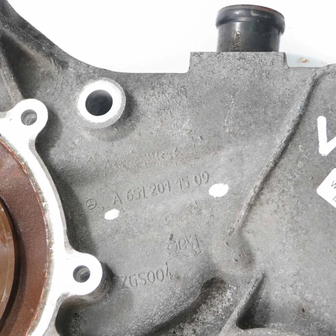  Wasserpumpengehäuse Mercedes W906 OM651 Diesel Kühlmittelpumpe - SKU A6512011509 - Teilenummer A6512011509