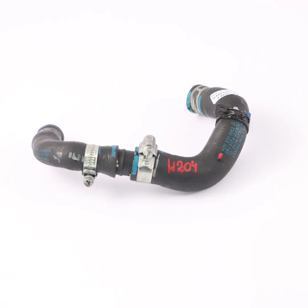 Coolant Hose Mercedes W204 Diesel OM651 EGR Cooler Valve Line to with Part number A6512031882 Coolant Hose Mercedes W204 Diesel OM651 EGR Cooler Valve Line - SKU A6512030882 - Part number A6512031882