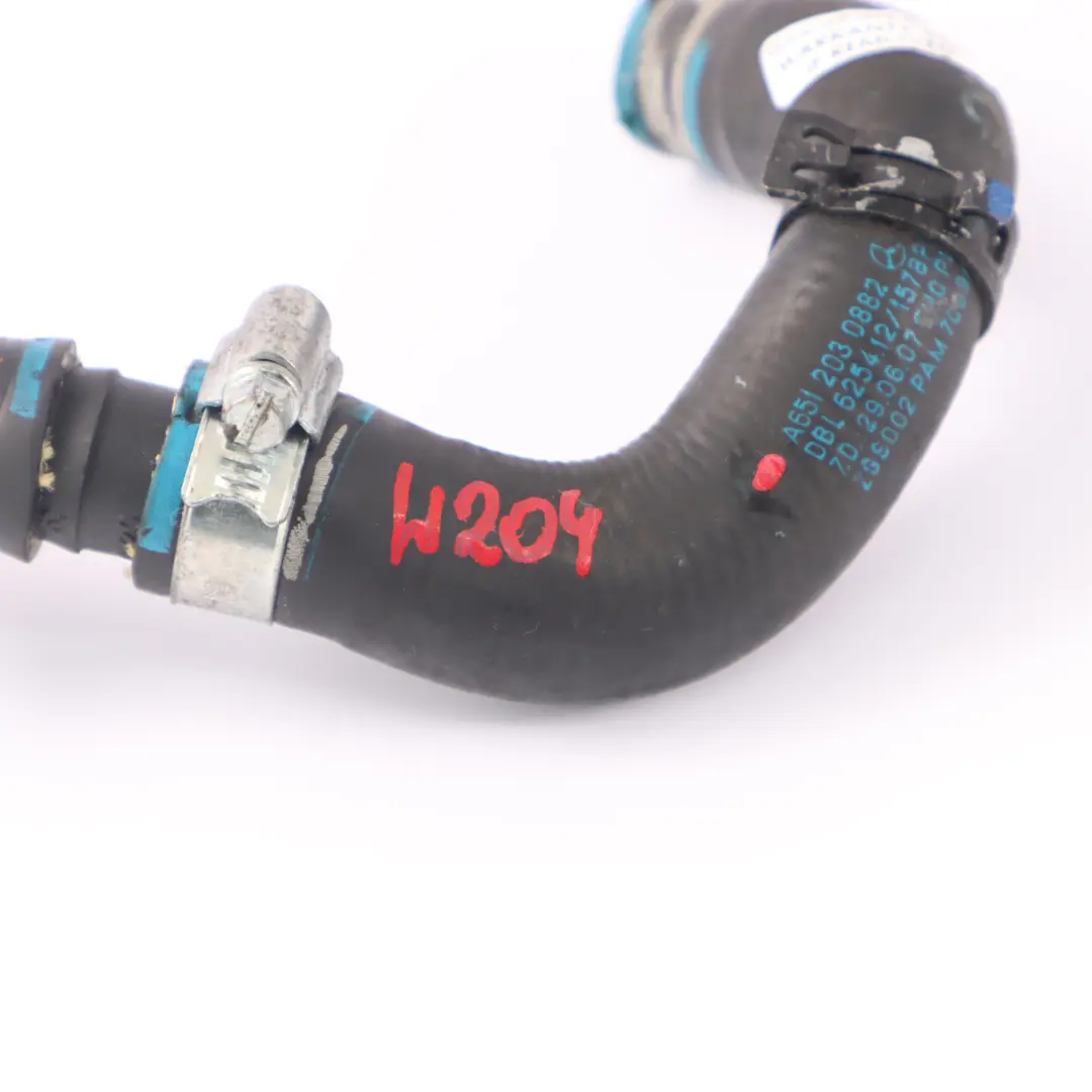Tubo refrigerante Mercedes W204 Diesel OM651 Linea valvola di raffreddamento EGR per con numero di parte A6512031882 Tubo refrigerante Mercedes W204 Diesel OM651 Linea valvola di raffreddamento EGR - SKU A6512030882 - Numero di parte A6512031882