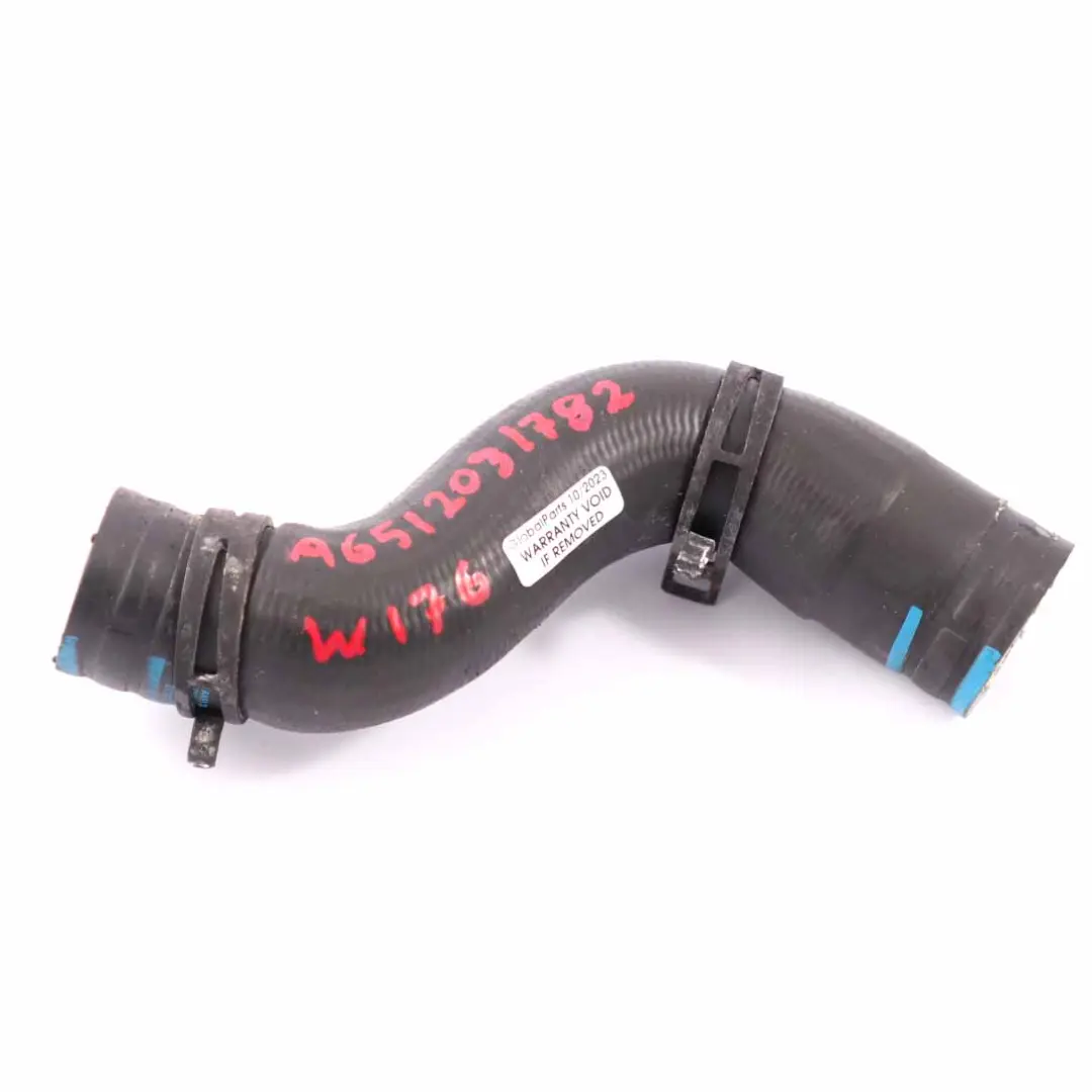 Water Hose Mercedes W176 W246 OM651 Water Coolant Pump Pipe Line to with Part number A6512031782 Water Hose Mercedes W176 W246 OM651 Water Coolant Pump Pipe Line - SKU A6512031782 - Part number A6512031782