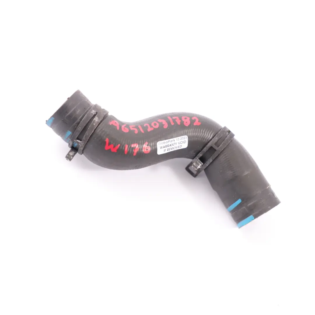  Tuyau d'eau Mercedes W176 W246 OM651 Ligne tuyauterie pompe eau - SKU A6512031782 - Numéro de pièce A6512031782