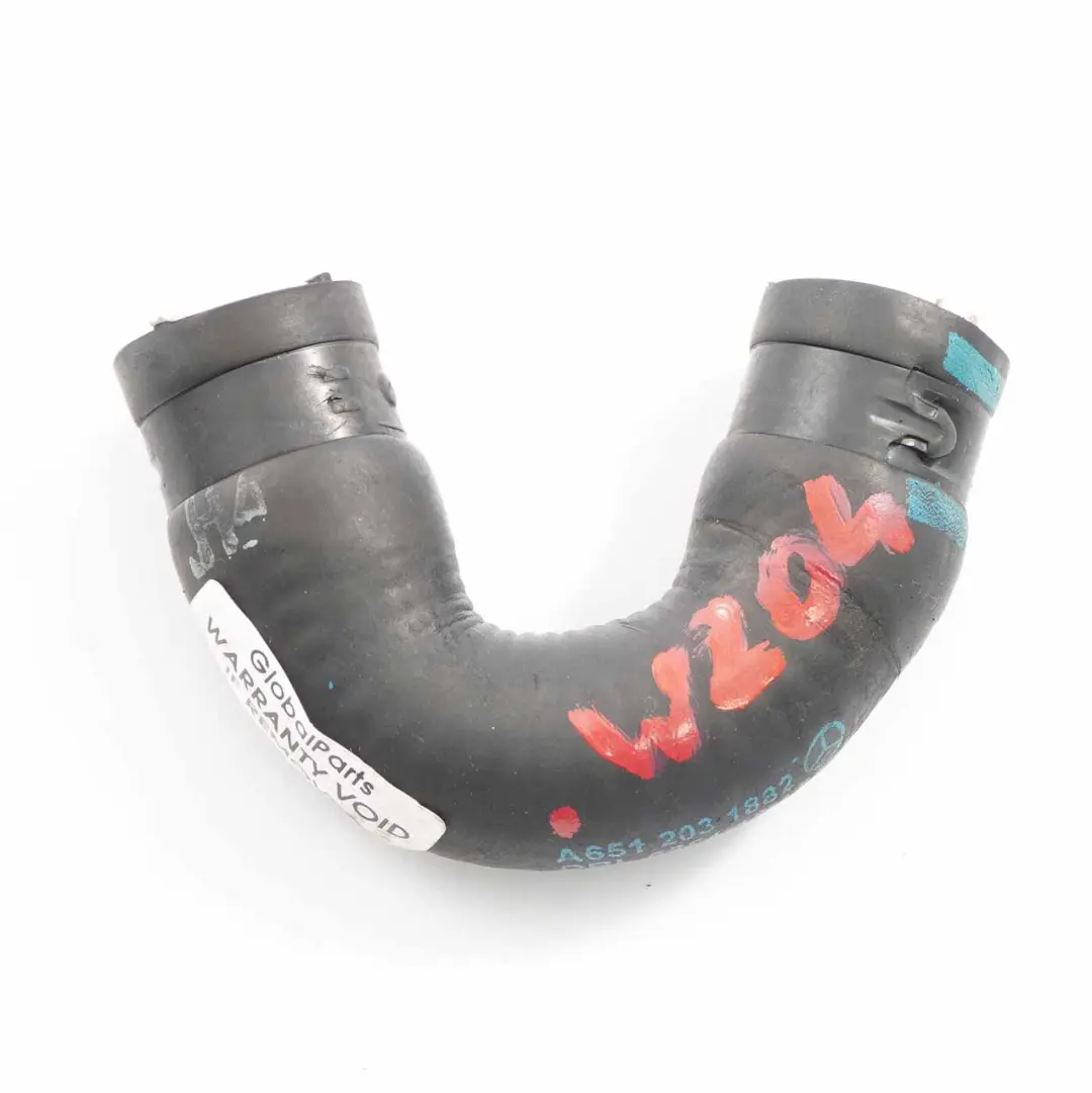 Coolant Hose OM651 Diesel Heater Water Pipe to Mercedes W204 W212 with Part number A6512031882 Mercedes W204 W212 Coolant Hose OM651 Diesel Heater Water Pipe - SKU A6512031882 - Part number A6512031882
