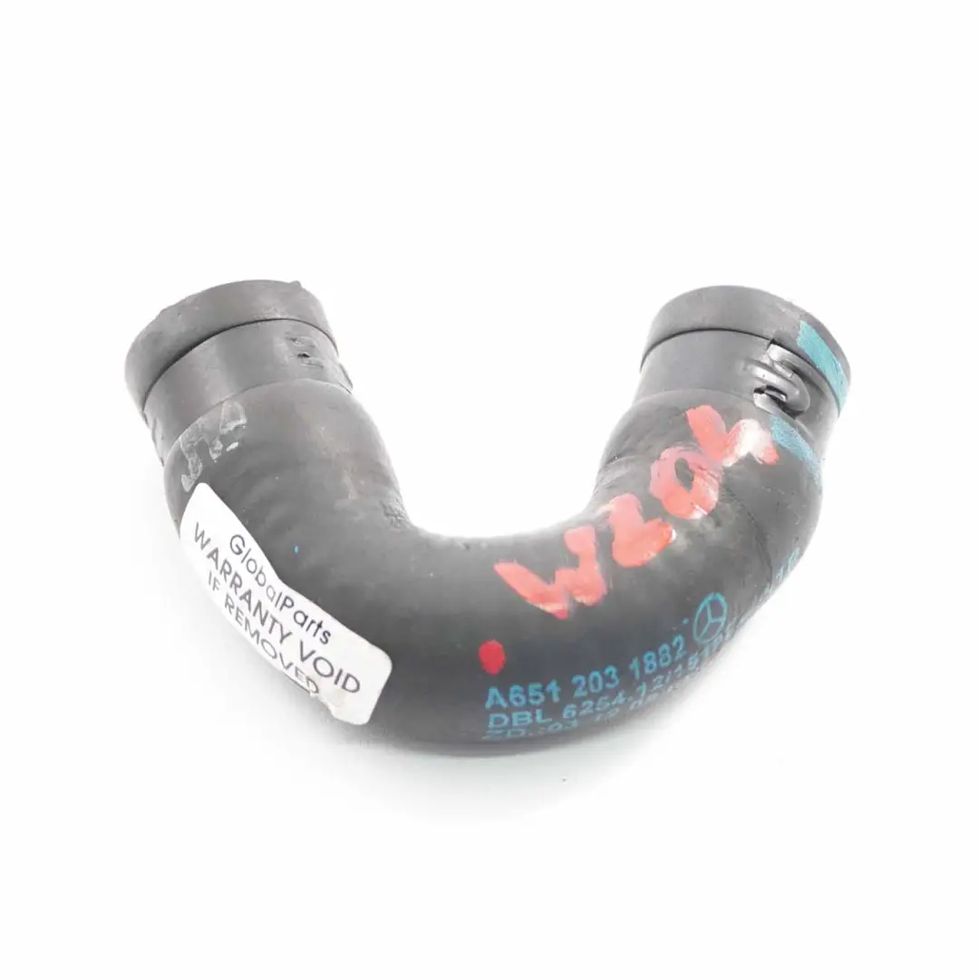 tubo refrigerante Diesel riscaldatore dell'acqua per Mercedes W204 W212 con numero di parte A6512031882 Mercedes W204 W212 tubo refrigerante Diesel riscaldatore dell'acqua - SKU A6512031882 - Numero di parte A6512031882