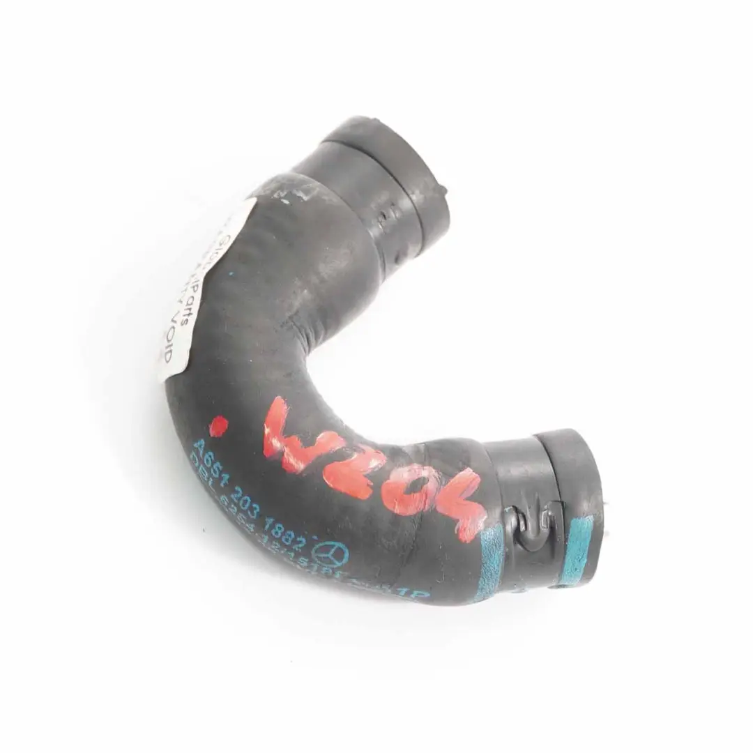 Mercedes W204 W212 OM651 Wasserkühler Kühler Schlauch Rohr - SKU A6512031882 - Teilenummer A6512031882