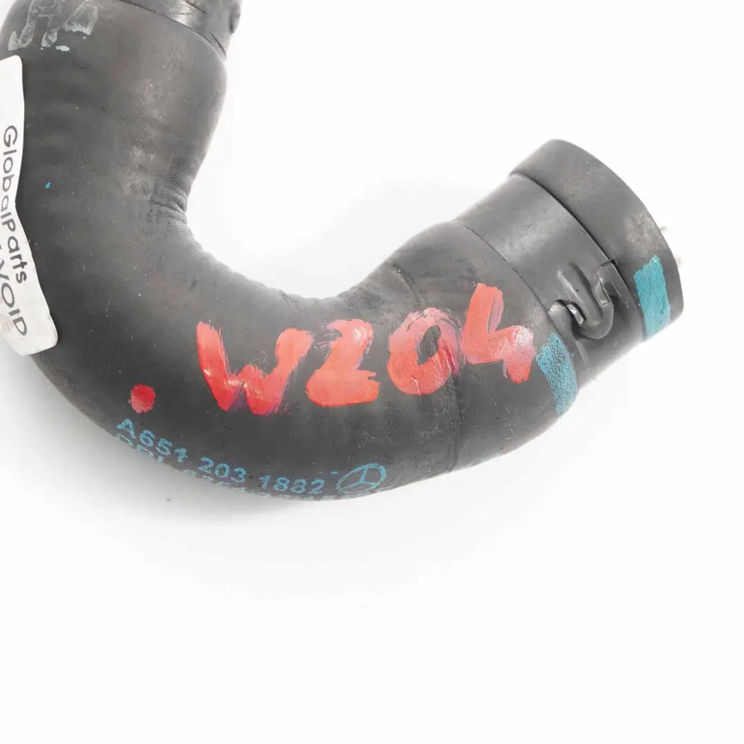 tubo refrigerante Diesel riscaldatore dell'acqua per Mercedes W204 W212 con numero di parte A6512031882 Mercedes W204 W212 tubo refrigerante Diesel riscaldatore dell'acqua - SKU A6512031882 - Numero di parte A6512031882