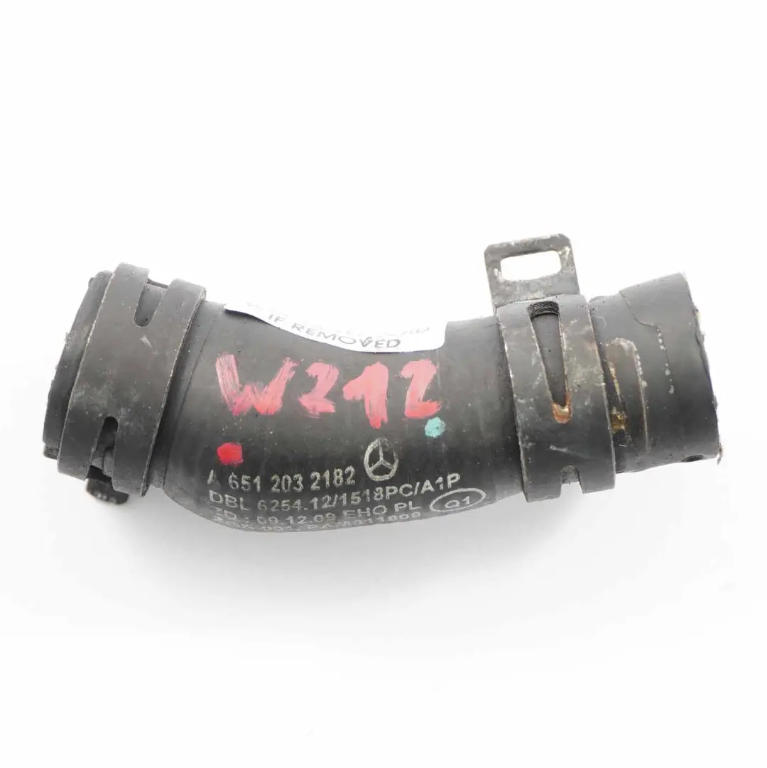  Wasser Schlauch Mercedes W204 W212 Kühlung Rohrleitung Leitung - SKU A6512032182 - Teilenummer A6512032182