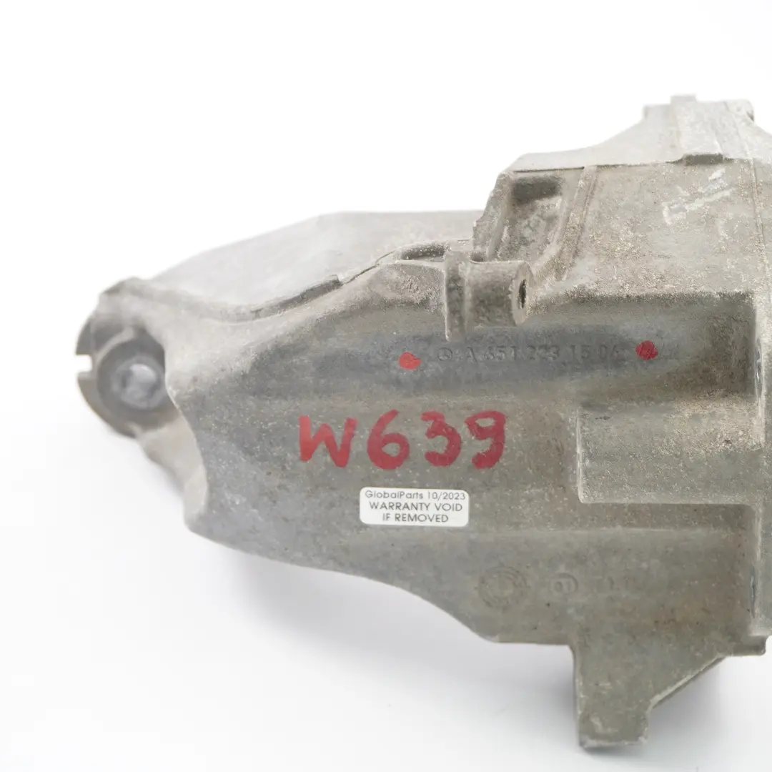 OM651 staffa montaggio motore sinistra per Mercedes Vito Viano W639 con numero di parte A6512231504 Mercedes Vito Viano W639 OM651 staffa montaggio motore sinistra - SKU A6512231504 - Numero di parte A6512231504