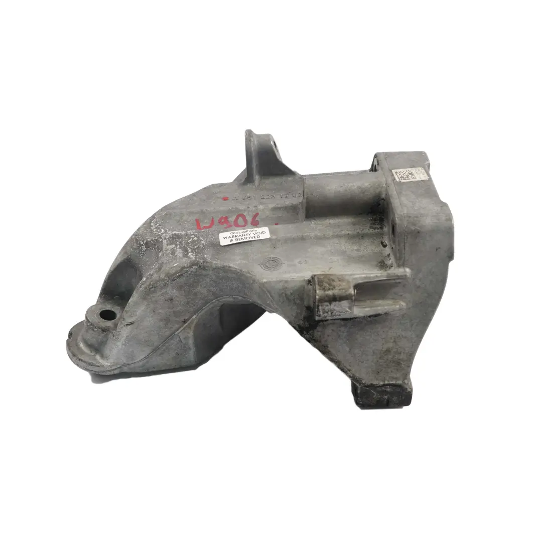 Mount Mercedes W906 OM651 Left N/S Holder Bracket Bearing to Engine with Part number A6512231704 Engine Mount Mercedes W906 OM651 Left N/S Holder Bracket Bearing - SKU A6512231704 - Part number A6512231704