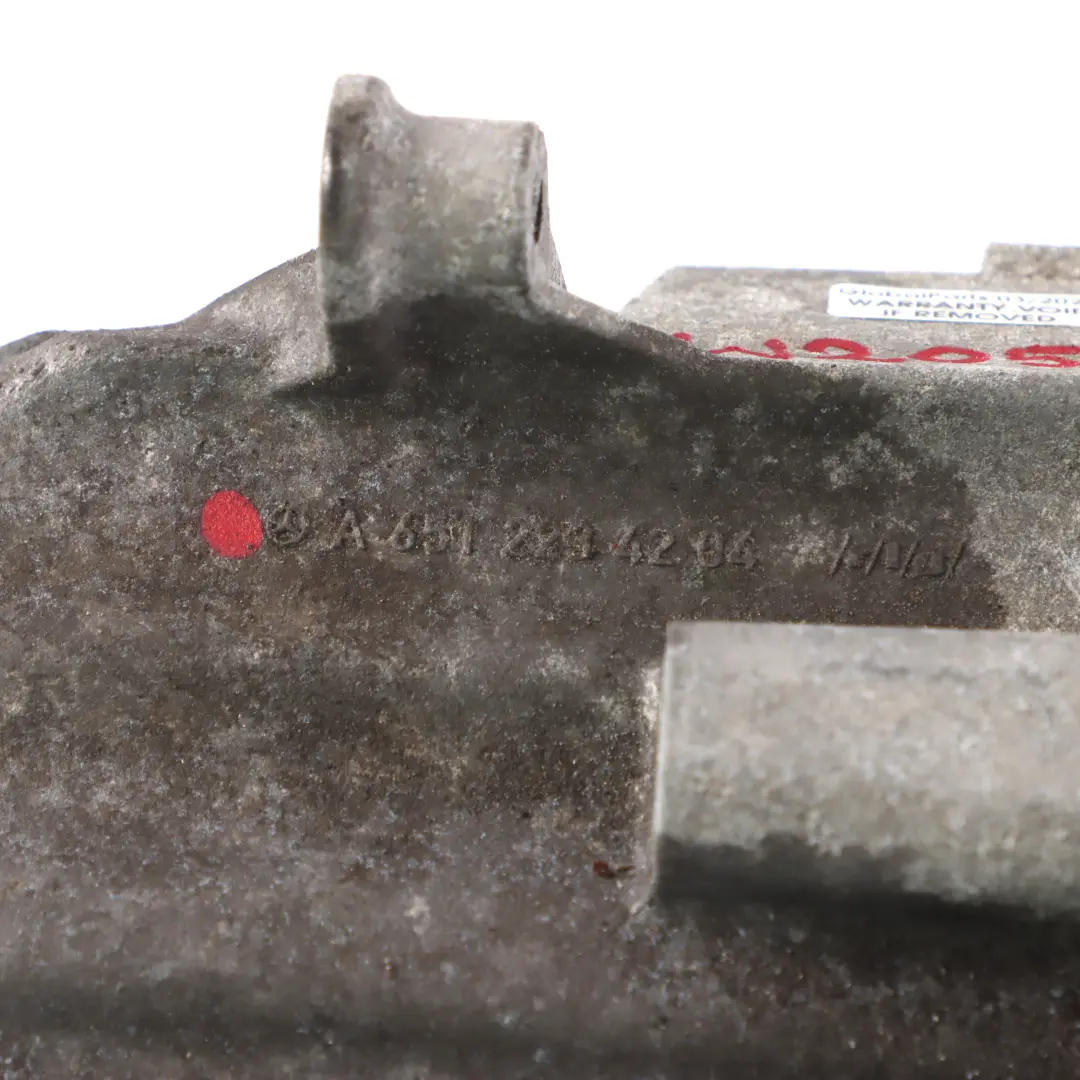 Engine Mount Mercedes W205 Diesel OM651 Left Engine Carrier Support - SKU A6512234204 - Part number A6512234204