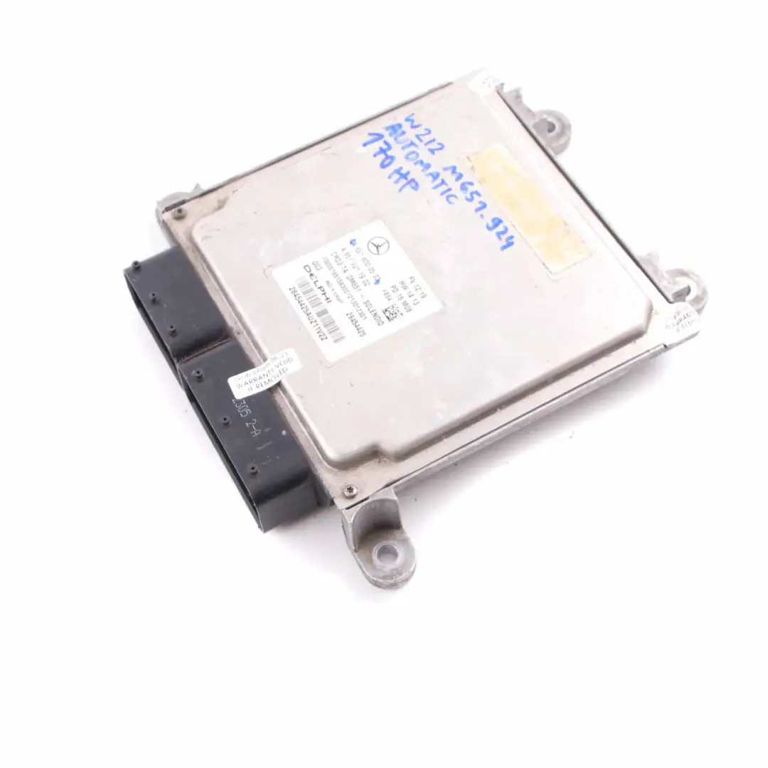 Mercedes W212 OM651.924 E220CDI 170HP Engine Unit ECU Automatic - SKU A6519000503 - Part number A6519000503