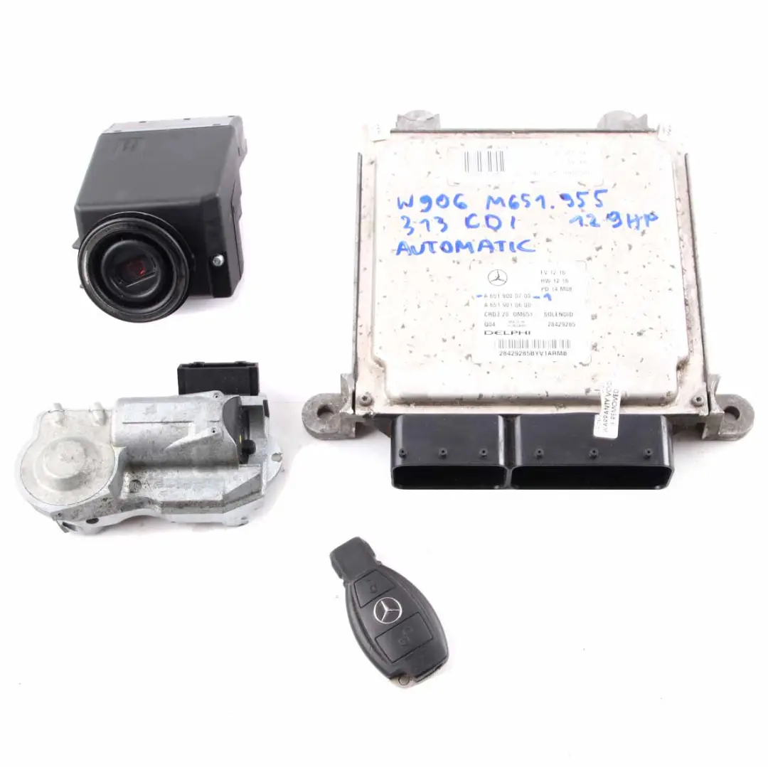 OM651.955 129HP Dieselmotor ECU Handbuch für Mercedes W906 313 CDI mit Teilenummer A6519000700 Mercedes W906 313 CDI OM651.955 129HP Dieselmotor ECU Handbuch - SKU A6519000700 - Teilenummer A6519000700