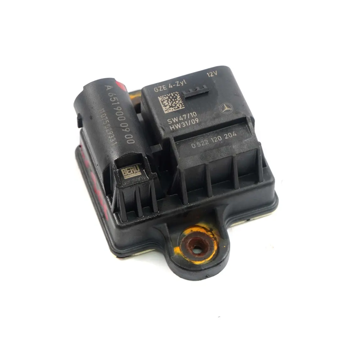 Mercedes W204 W212 W906 Glühsteuergerät Kraftstofffilterheizung OM651 Diesel - SKU A6519000900 - Teilenummer A6519000900