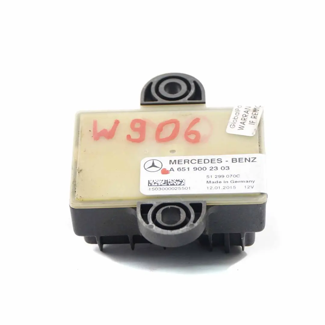 Mercedes W906 OM651 Diesel Module contrôle bougies préchauffage - SKU A6519002303 - Numéro de pièce A6519002303