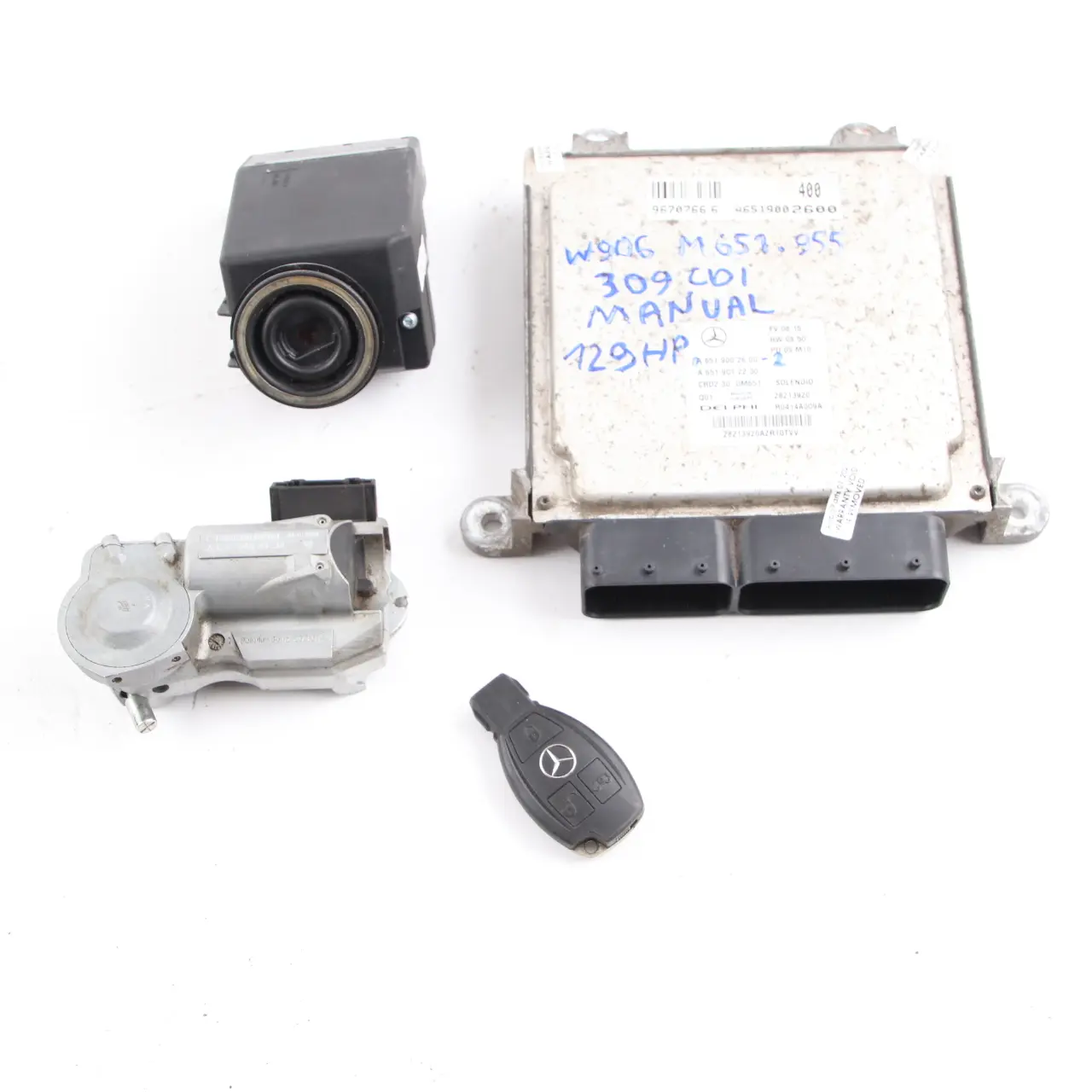 Mercedes-Benz W906 309CDI OM651.955 Diesel Kit ECU Motor A6519002600 Manual